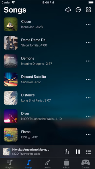 Audify Music Player Screenshot 2 - AppWisp.com Audify Music Player Screenshot 2 - AppWisp.com