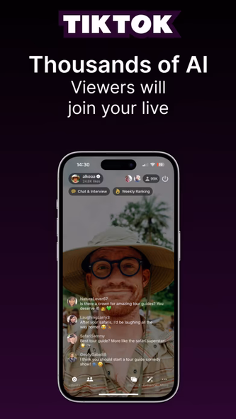 Fake Live Stream - LiveBluff Screenshot 2 - AppWisp.com Fake Live Stream - LiveBluff Screenshot 2 - AppWisp.com