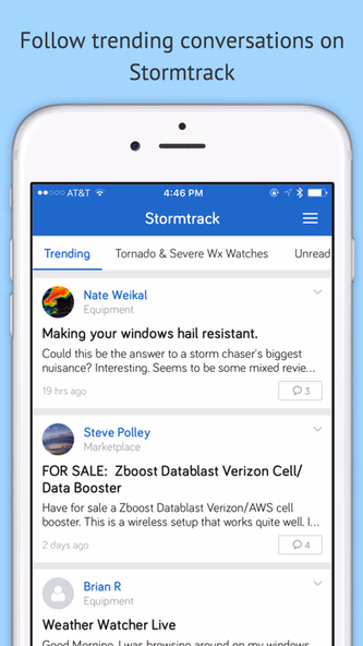 Stormtrack Screenshot 1 - AppWisp.com Stormtrack Screenshot 1 - AppWisp.com