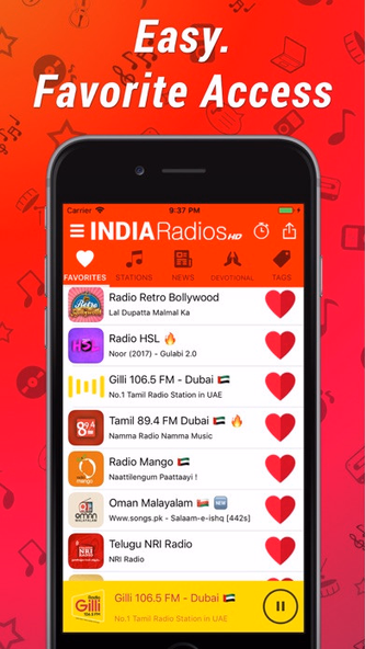 India Radios HD Screenshot 2 - AppWisp.com India Radios HD Screenshot 2 - AppWisp.com