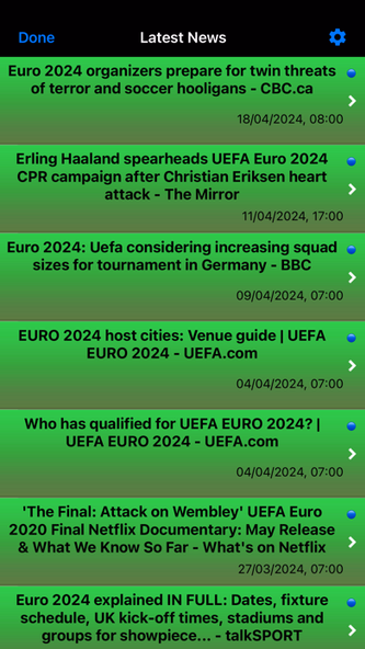 Euro Football 2024 Live scores Screenshot 4 - AppWisp.com Euro Football 2024 Live scores Screenshot 4 - AppWisp.com