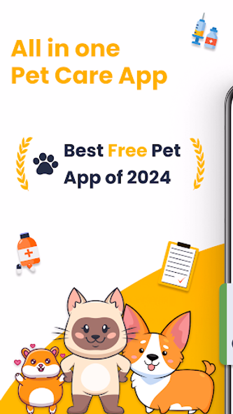 Pet Care Tracker - Dog Cat App Screenshot 1 - AppWisp.com Pet Care Tracker - Dog Cat App Screenshot 1 - AppWisp.com