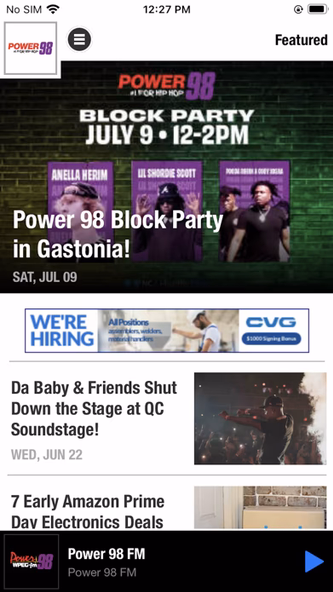 The Power 98 Screenshot 2 - AppWisp.com The Power 98 Screenshot 2 - AppWisp.com