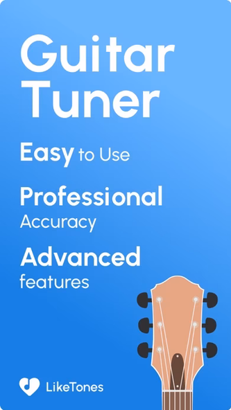 Guitar Tuner - LikeTones Screenshot 1 - AppWisp.com Guitar Tuner - LikeTones Screenshot 1 - AppWisp.com