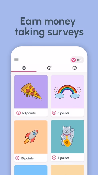 Curious Cat: Paid Surveys Screenshot 3 - AppWisp.com Curious Cat: Paid Surveys Screenshot 3 - AppWisp.com