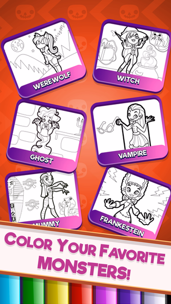 My Coloring Book: Monster - Fun Drawing Game Screenshot 1 - AppWisp.com My Coloring Book: Monster - Fun Drawing Game Screenshot 1 - AppWisp.com