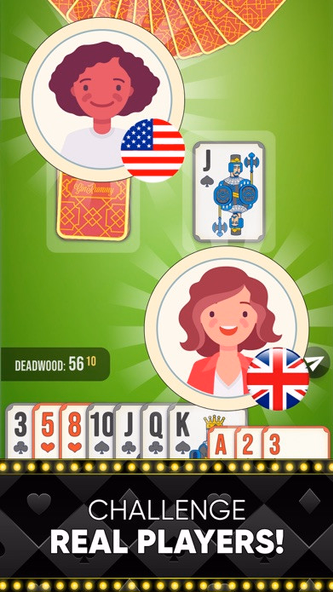 Gin Rummy: Classic Card Game Screenshot 3 - AppWisp.com Gin Rummy: Classic Card Game Screenshot 3 - AppWisp.com