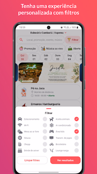 Favorito | Onde comer e beber Screenshot 2 - AppWisp.com Favorito | Onde comer e beber Screenshot 2 - AppWisp.com