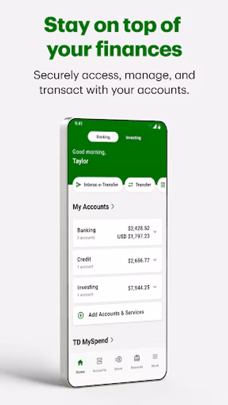 TD Canada Screenshot 2 - AppWisp.com TD Canada Screenshot 2 - AppWisp.com