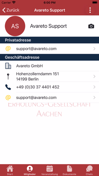 Erholungs-Gesellschaft Aachen Screenshot 2 - AppWisp.com Erholungs-Gesellschaft Aachen Screenshot 2 - AppWisp.com