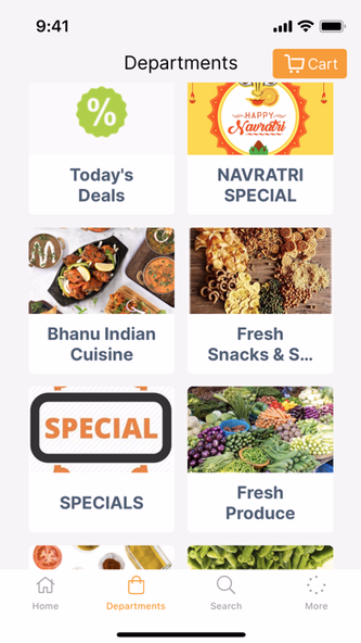 Bhanu Indian Grocery Screenshot 1 - AppWisp.com Bhanu Indian Grocery Screenshot 1 - AppWisp.com