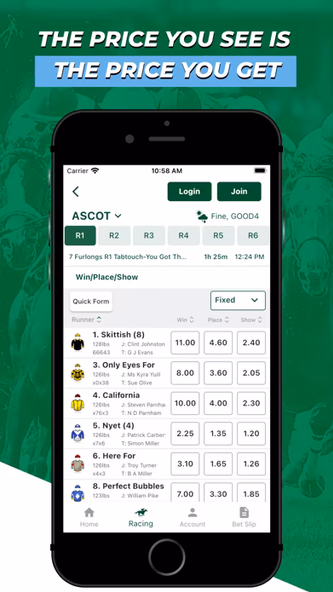 MonmouthBets - Horse Race Bets Screenshot 3 - AppWisp.com MonmouthBets - Horse Race Bets Screenshot 3 - AppWisp.com