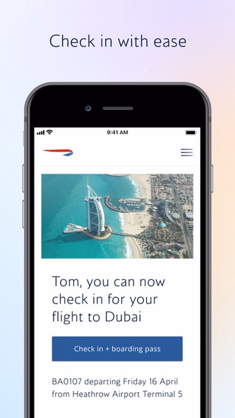 British Airways Screenshot 2 - AppWisp.com British Airways Screenshot 2 - AppWisp.com