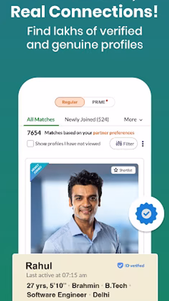 Bharat Matrimony®: Shaadi App Screenshot 4 - AppWisp.com Bharat Matrimony®: Shaadi App Screenshot 4 - AppWisp.com