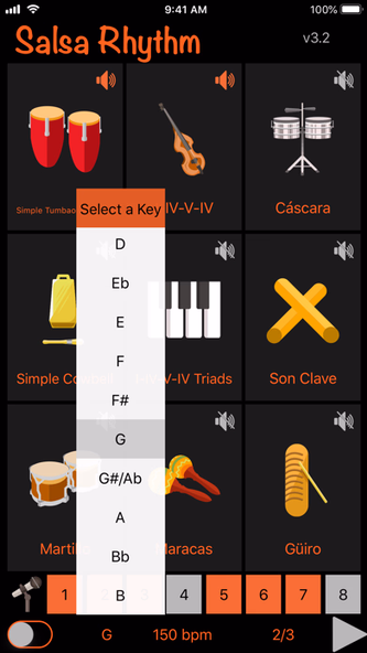 Salsa Rhythm Screenshot 3 - AppWisp.com Salsa Rhythm Screenshot 3 - AppWisp.com