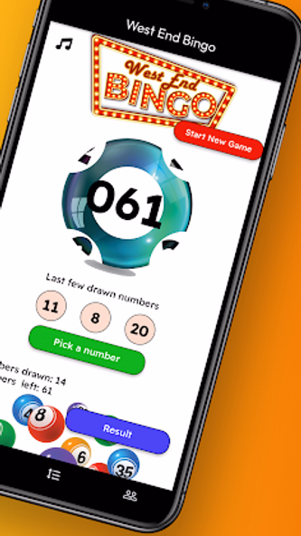 WestEnd Bingo Screenshot 3 - AppWisp.com WestEnd Bingo Screenshot 3 - AppWisp.com
