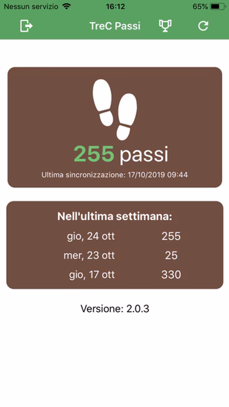 TreC Passi Screenshot 1 - AppWisp.com TreC Passi Screenshot 1 - AppWisp.com