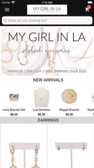 My Girl in LA Wholesale Screenshot 1 - AppWisp.com My Girl in LA Wholesale Screenshot 1 - AppWisp.com