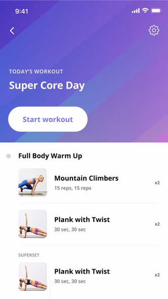 Everfit - Train smart Screenshot 2 - AppWisp.com Everfit - Train smart Screenshot 2 - AppWisp.com