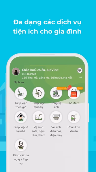 JupViec.vn: Home services Screenshot 3 - AppWisp.com JupViec.vn: Home services Screenshot 3 - AppWisp.com
