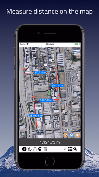 DistancePinner Screenshot 1 - AppWisp.com DistancePinner Screenshot 1 - AppWisp.com