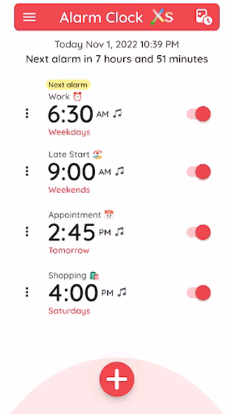 Simple Alarm Clock+Night Clock Screenshot 1 - AppWisp.com Simple Alarm Clock+Night Clock Screenshot 1 - AppWisp.com