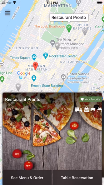 FoodBooking Screenshot 2 - AppWisp.com FoodBooking Screenshot 2 - AppWisp.com