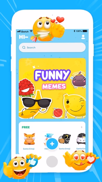 Fancy Stickers - Sticker Maker Screenshot 1 - AppWisp.com Fancy Stickers - Sticker Maker Screenshot 1 - AppWisp.com