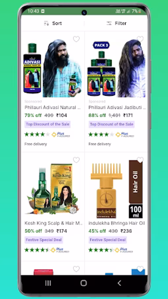 Hair Oil Online Shopping App Screenshot 2 - AppWisp.com Hair Oil Online Shopping App Screenshot 2 - AppWisp.com