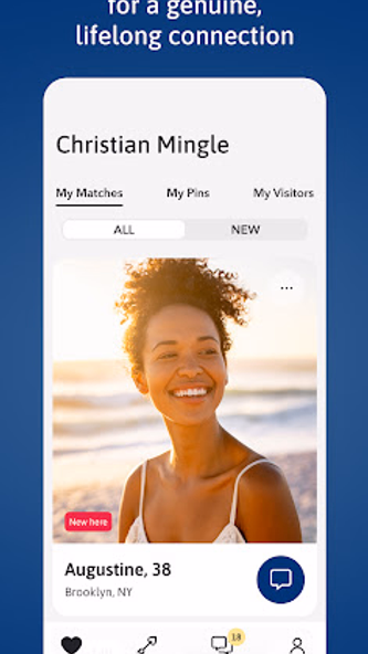 Christian Mingle - Dating App Screenshot 2 - AppWisp.com Christian Mingle - Dating App Screenshot 2 - AppWisp.com