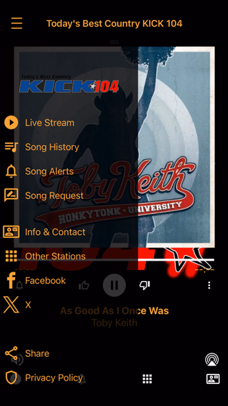 KICK 104 Screenshot 2 - AppWisp.com KICK 104 Screenshot 2 - AppWisp.com