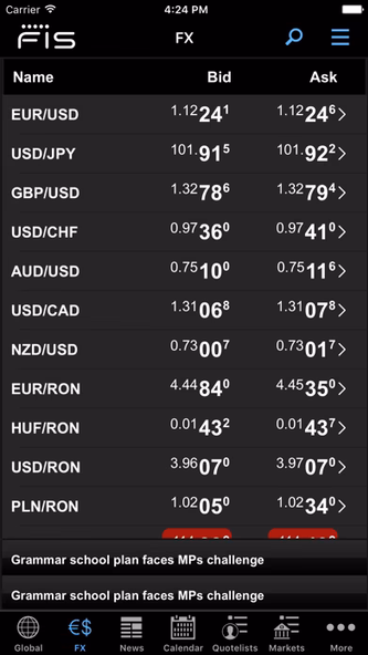 FIS MarketMap Mobile Screenshot 1 - AppWisp.com FIS MarketMap Mobile Screenshot 1 - AppWisp.com