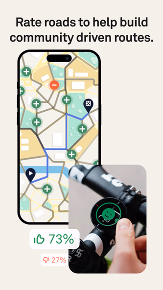 Beeline Bike Navigation Screenshot 4 - AppWisp.com
