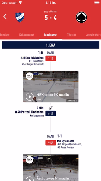 HIFK Screenshot 4 - AppWisp.com HIFK Screenshot 4 - AppWisp.com