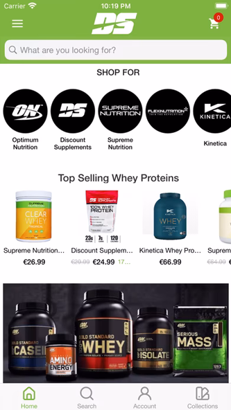 Discount Supplements Screenshot 1 - AppWisp.com Discount Supplements Screenshot 1 - AppWisp.com