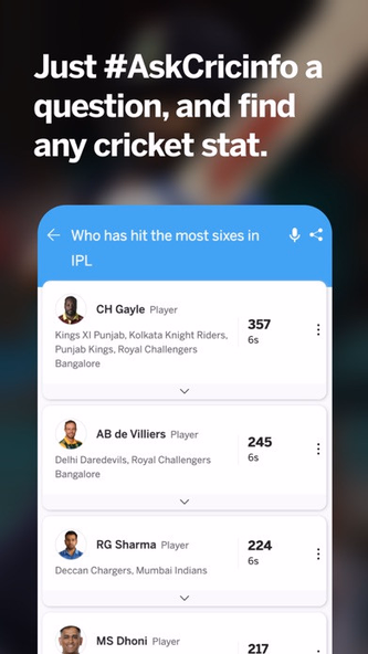 ESPNcricinfo - Cricket Scores Screenshot 4 - AppWisp.com ESPNcricinfo - Cricket Scores Screenshot 4 - AppWisp.com