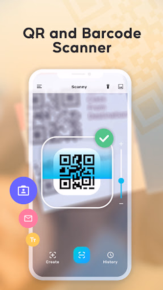 QRscanner: Barcode & QR app Screenshot 1 - AppWisp.com QRscanner: Barcode & QR app Screenshot 1 - AppWisp.com