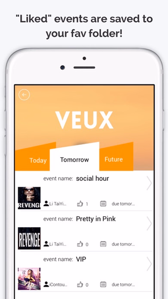 Veux - Fun Local Events Near Me Screenshot 4 - AppWisp.com Veux - Fun Local Events Near Me Screenshot 4 - AppWisp.com
