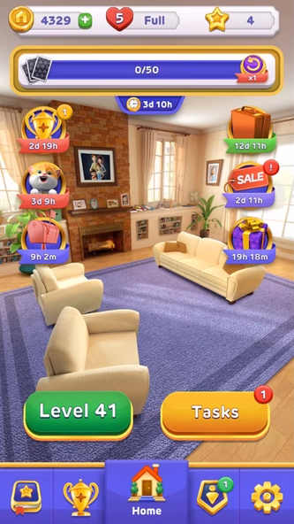 Home of Cards - Solitaire Joy Screenshot 3 - AppWisp.com Home of Cards - Solitaire Joy Screenshot 3 - AppWisp.com