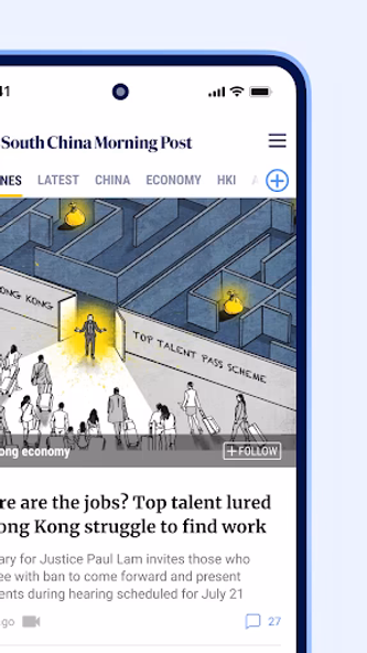 South China Morning Post Screenshot 2 - AppWisp.com South China Morning Post Screenshot 2 - AppWisp.com