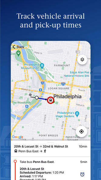 PennTransit Mobile Screenshot 4 - AppWisp.com PennTransit Mobile Screenshot 4 - AppWisp.com