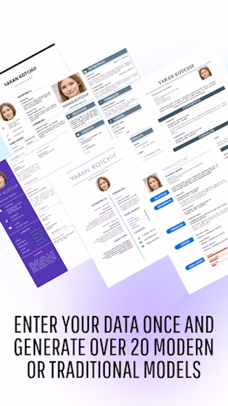 Professional Resume Builder CV Screenshot 1 - AppWisp.com