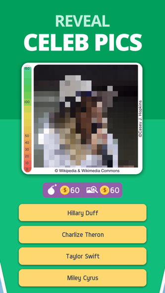 Celebrity Guess: Icon Pop Quiz Screenshot 2 - AppWisp.com Celebrity Guess: Icon Pop Quiz Screenshot 2 - AppWisp.com