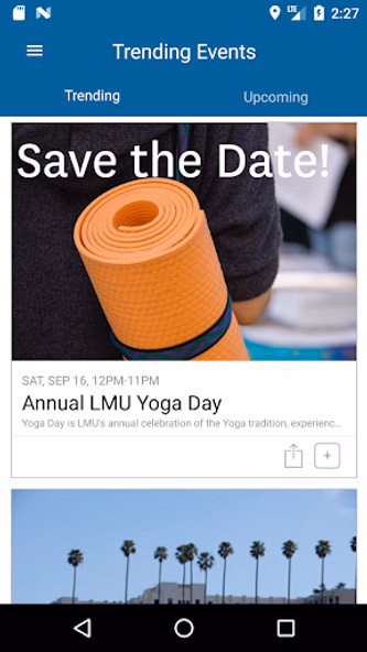 LMU Events Screenshot 1 - AppWisp.com LMU Events Screenshot 1 - AppWisp.com