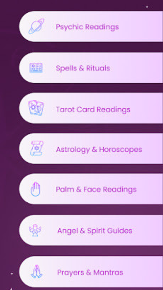 Zodiac Psychics: Tarot Reading Screenshot 4 - AppWisp.com Zodiac Psychics: Tarot Reading Screenshot 4 - AppWisp.com