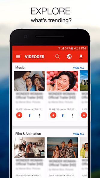 Videoder - Video Downloader Screenshot 3 - AppWisp.com Videoder - Video Downloader Screenshot 3 - AppWisp.com