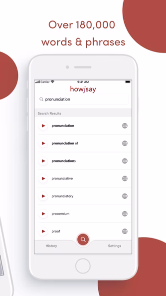 Howjsay Pronunciation Screenshot 2 - AppWisp.com Howjsay Pronunciation Screenshot 2 - AppWisp.com