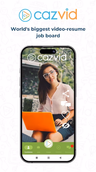 CazVid - Job & Resume Videos Screenshot 1 - AppWisp.com CazVid - Job & Resume Videos Screenshot 1 - AppWisp.com