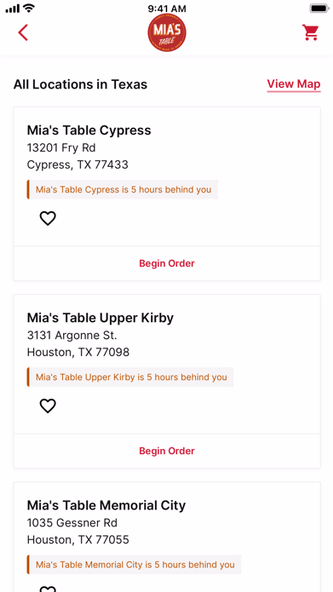 Mia's Table Ordering Screenshot 3 - AppWisp.com Mia's Table Ordering Screenshot 3 - AppWisp.com