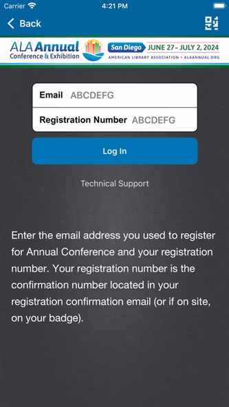 ALA Mobile Conference Screenshot 2 - AppWisp.com ALA Mobile Conference Screenshot 2 - AppWisp.com